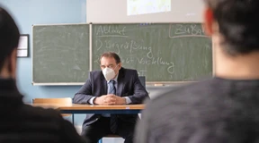 Kahoot spielen mit dem Kultusminister