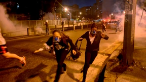 Brasiliens Polizei geht hart gegen Demonstranten vor