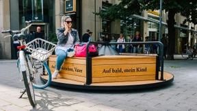 Allein auf der Flucht