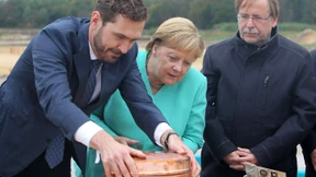 Grundsteinlegung für DFB-Akademie