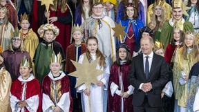 Scholz empfängt Sternsinger im Kanzleramt