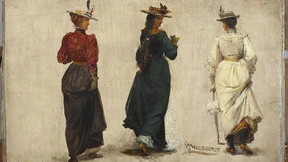 Abschied von der Frau als Statue