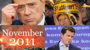 Papandreou weg, Berlusconi auch. Guttenberg: Vorerst wieder da