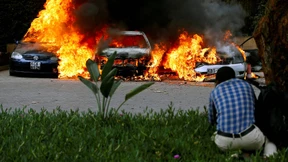 Dramatische Szenen in Nairobi