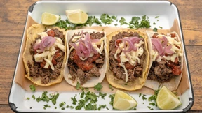 Zarte Rinderrippe und feiner Mezcal