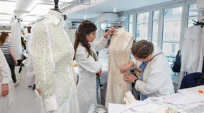 Wie ein Haute-Couture-Kleid entsteht