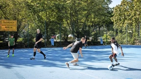 Kicken gegen Krawalle