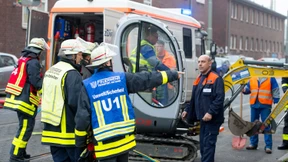 Vier Häuser in Frankfurt evakuiert