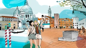 Venedig sehen und texten