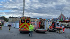 Verletzte bei Kettenkarussell-Unfall