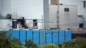 Dampf-Explosion im Kraftwerk Staudinger