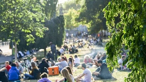 Berliner Park macht abends dicht