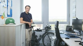 Vom Radprofi zum Büromensch