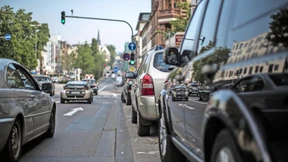 Sensor meldet freie Parkplätze