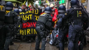 Auseinandersetzungen bei Kurden-Demo in Stuttgart