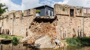 Reparatur der Burgmauer beginnt schon nächste Woche
