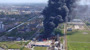 Explosion in Chemiefabrik in Venedig