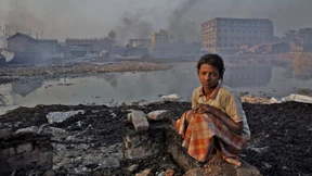 Jedes siebte Kind atmet giftige Luft