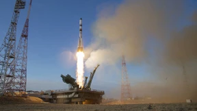 Sojus-Rakete zur ISS gestartet
