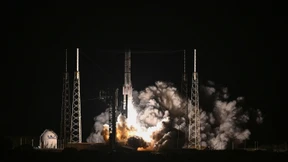 Der Wanderfalke ist unterwegs zum Mond