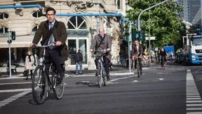 Mit dem Firmenrad zur Arbeit