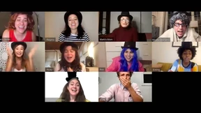 So lustig kann die Weihnachtsfeier am Laptop sein