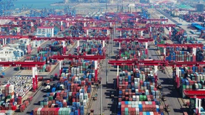 Chinas Industrie schrumpft