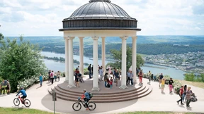 Was man zwischen Wiesbaden und Rüdesheim mit dem Rad erlebt