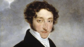 Ein schwermütiger Abenteurer mit wildem Schrei