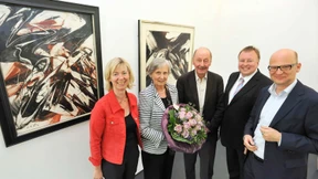 Kunst findet  ihren Ort