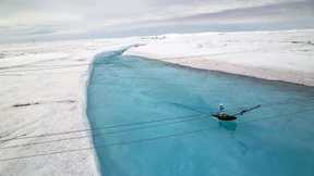 Wohin strömt Grönlands schmelzender Eispanzer?