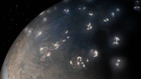 Knackendes Wetterleuchten