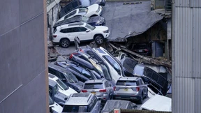 Mindestens ein Toter bei Einsturz eines Parkhauses in New York