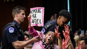 Demonstranten unterbrechen mehrfach Anhörung zu Israel im Senat