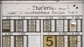 Studenten in Wohnungsnot