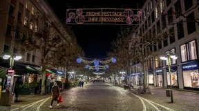 Weihnachtsmarkt in einer Box