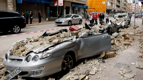 Erdstöße von Menschenhand