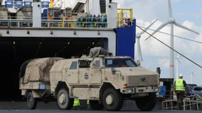 Material aus Afghanistan landet in Emden an