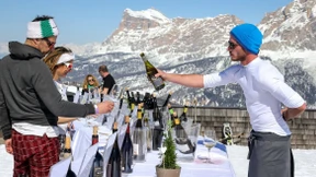 Champagner bitte für den Sapporo-Radler!