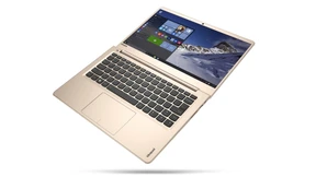 Ein Notebook will nach oben