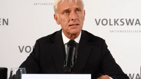 VW-Chef Müller spricht bei Betriebsversammlung über Abgas-Skandal 