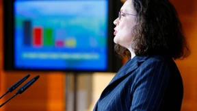 Nahles kämpft gegen den Koalitionsausstieg