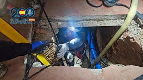 Spanische Polizei findet Tunnelsystem zum Drogenschmuggel
