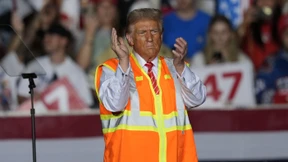 Trump inszeniert sich nach „Müll“-Kontroverse als Müllmann