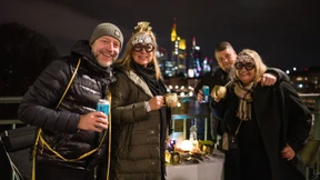 Ruhiger Jahreswechsel in Frankfurt