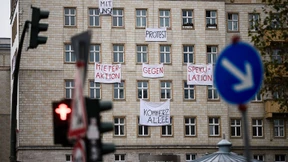 Kampf um Berliner Karl-Marx-Allee
