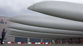 Der Wind bläst ins Gesicht