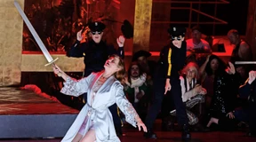 Viel Metzelei ist auch dabei