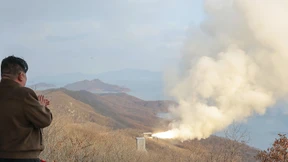 Nordkoreas Machthaber Kim überwacht Test mit Hyperschall-Raketentriebwerk