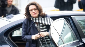Auto-Partnerin Nahles